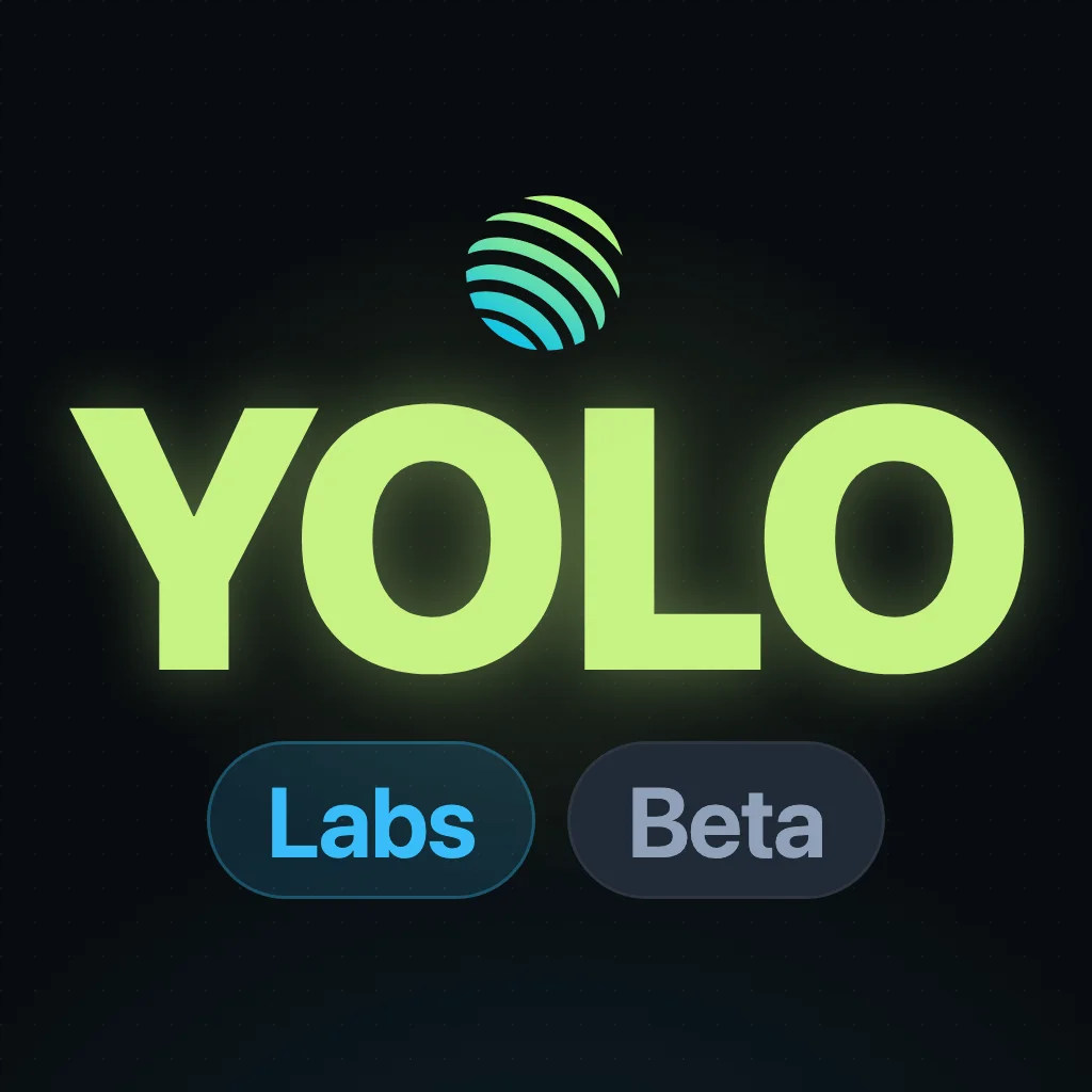 Try YOLO: up to 1,000× on SOL, BTC and ETH